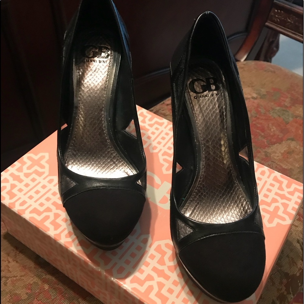 Suede Platform Heels